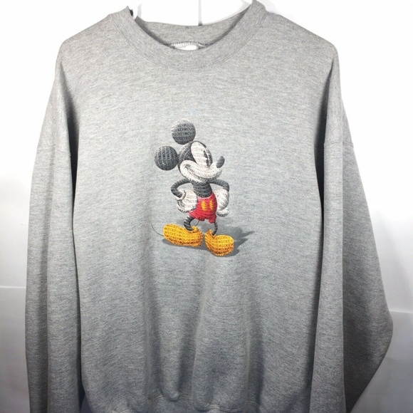 Disney Other - VTG Mickey Mouse Disneyland Sweatshirt Adult L/XL